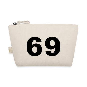 Number - 69 - Bio-Täschchen - Natur - Vorne