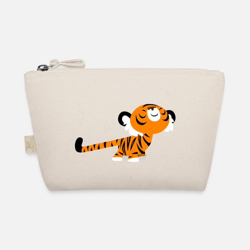 Erstreckender Tiger von Cheerful Madness!! Bio-Täschchen