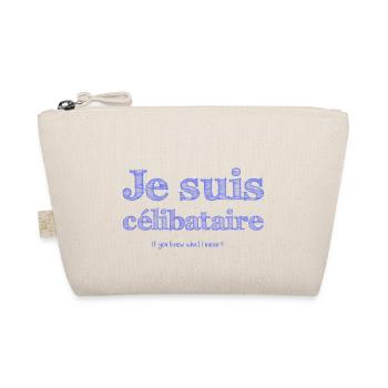 Je suis célibataire (H) - Trousse biologique - nature - Devant