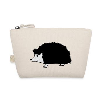 hand drawn hedgehog - Trousse biologique - nature - Devant