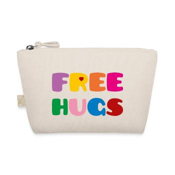 Free Hugs - Bio-Täschchen - Natur - Vorne