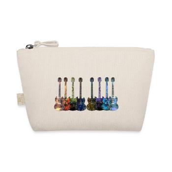 Gitarren - Bio-Täschchen - Natur - Vorne