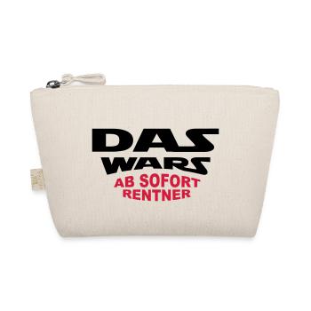 Das Wars - Rentner - Bio-Täschchen - Natur - Vorne
