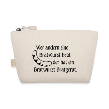 Bratwurst Bratgerät - Bio-Täschchen - Natur - Vorne