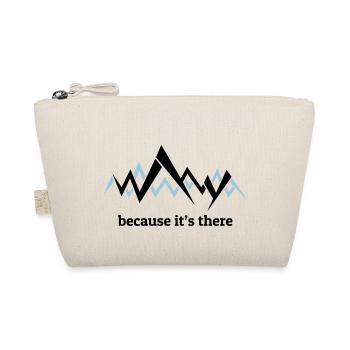 Because it's there - George Mallory on Everest - Organic Pouch - nature - Front