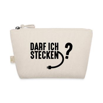 Darf Ich Stecken? - Bio-Täschchen - Natur - Vorne