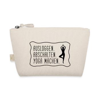 Yoga: ausloggen, abschalten, yoga machen - Bio-Täschchen - Natur - Vorne