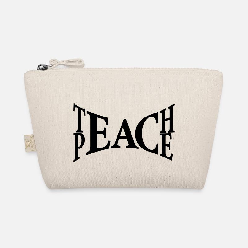 Teach Peace Bio-Täschchen