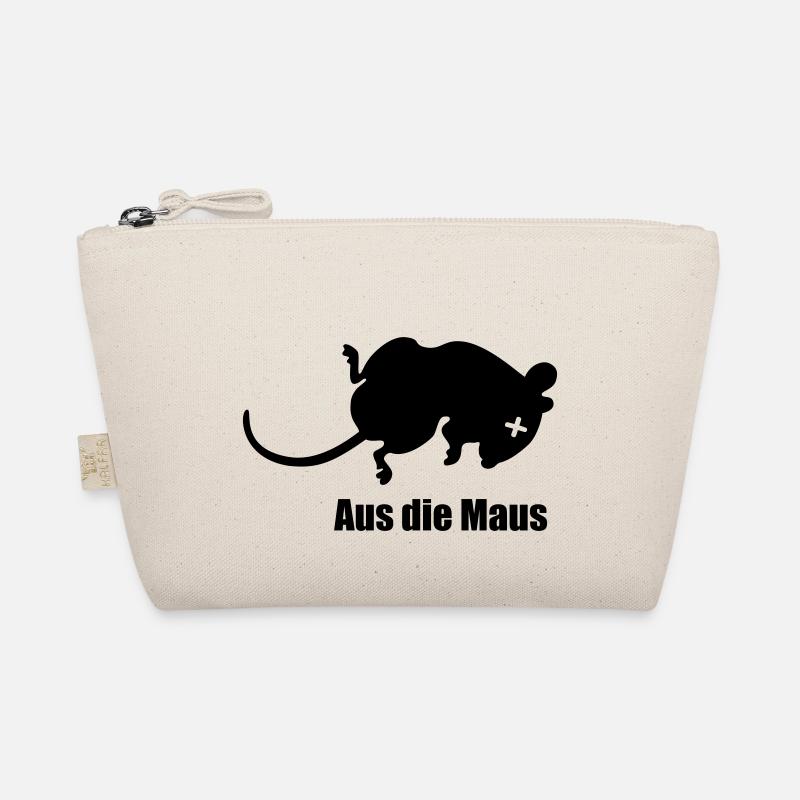 Aus die Maus - Bio-Täschchen - Natur