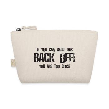 Back Off! - Organic Pouch - nature - Front