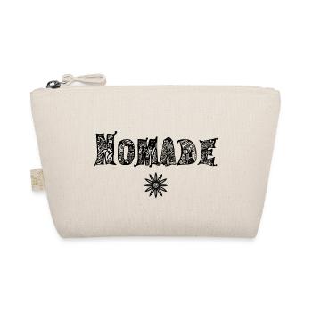 Nomade (en noir) - Trousse biologique - nature - Devant