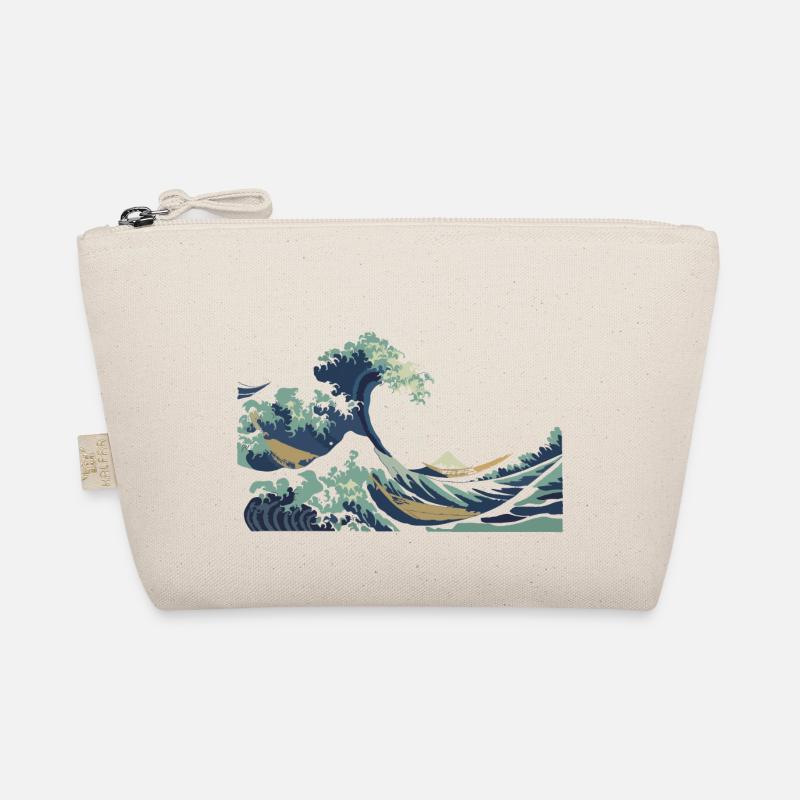 Japan Hokusai Große Welle Bio-Täschchen