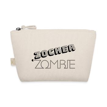 Zocker Zombie - Bio-Täschchen - Natur - Vorne