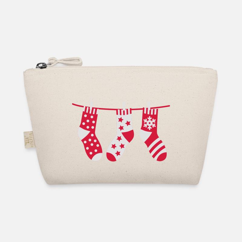 Christmas socks Organic Pouch