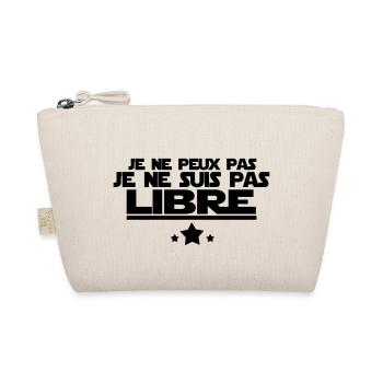 je ne suis pas libre - Trousse biologique - nature - Devant