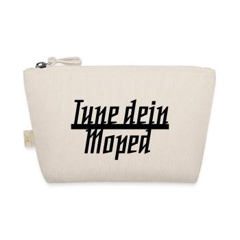 tune dein moped - Bio-Täschchen - Natur - Vorne
