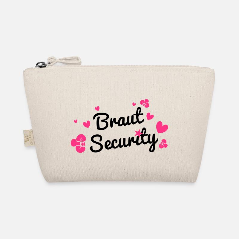 Braut Security - Bio-Täschchen - Natur