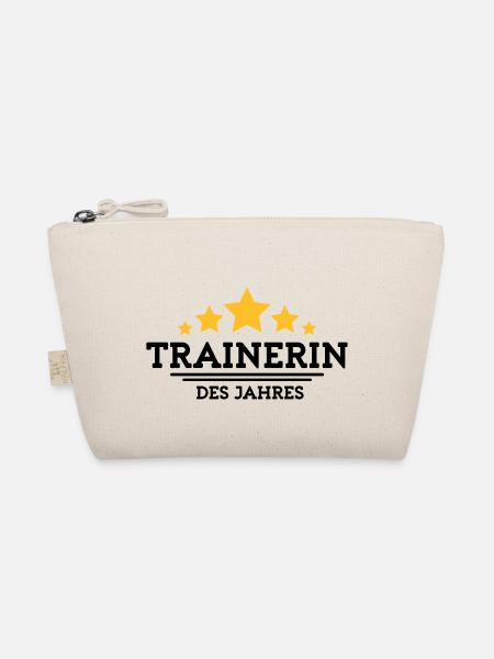 trainerin des Jahres - Bio-Täschchen - Natur - Vorne