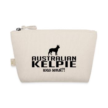 AUSTRALIAN KELPIE was sonst Hundespruch Wilsigns - Bio-Täschchen - Natur - Vorne