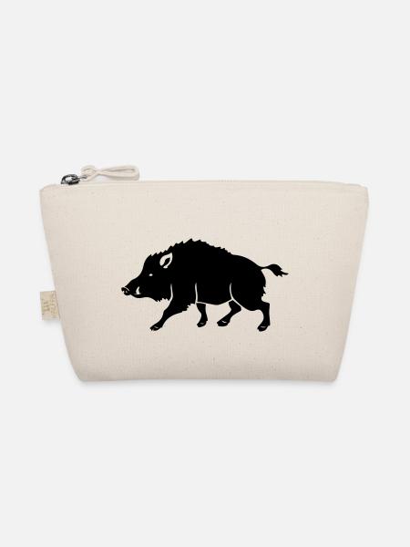 Wildschwein - Bio-Täschchen - Natur