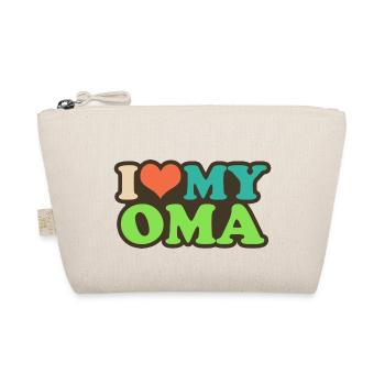 i love my oma - Trousse biologique - nature - Devant