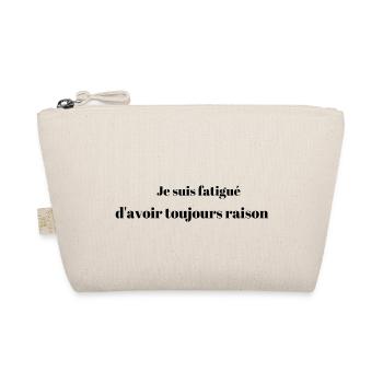 Je suis fatigué - Trousse biologique - nature - Devant