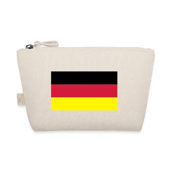 deutschlandflagge - Bio-Täschchen - Natur - Vorne