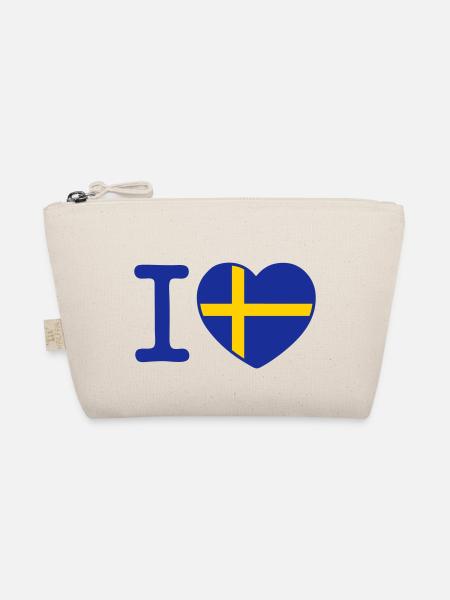 I love Sweden - Trousse biologique - nature - Devant