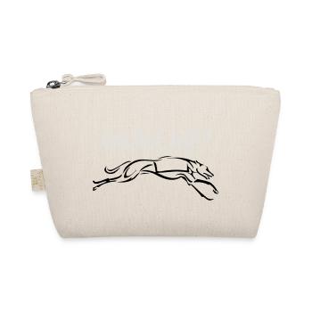 Lauf Hase lauf - Bio-Täschchen - Natur - Vorne