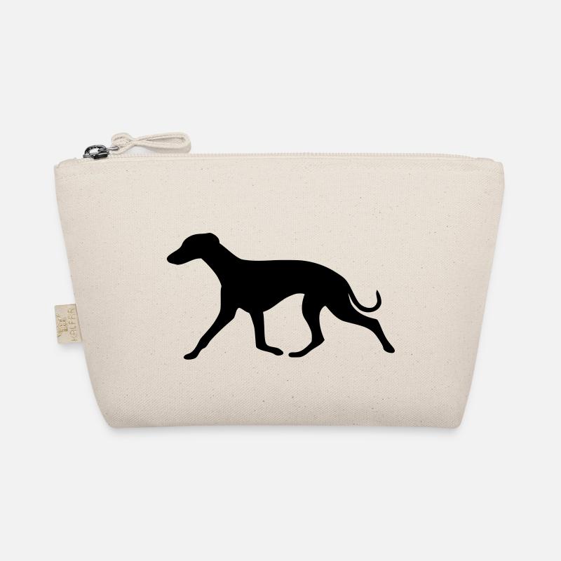 whippet2_cb - Bio-Täschchen - Natur
