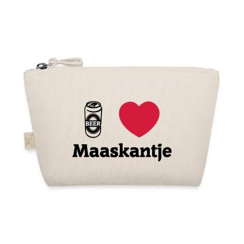 I Love Maaskantje - Bio-Täschchen - Natur - Vorne