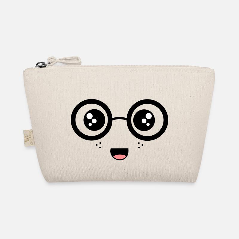 Nerdy Face Bio-Täschchen