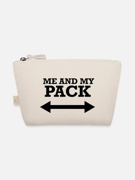 Me and my pack - Bio-Täschchen - Natur