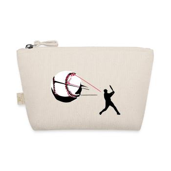 Baseball - Bio-Täschchen - Natur - Vorne