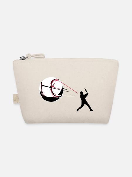 Baseball - Bio-Täschchen - Natur