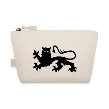 Lion Norman leon leopard Löwe leão leone - Organic Pouch - nature - Front