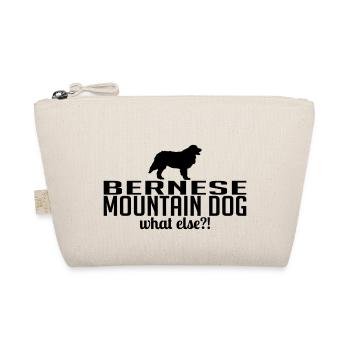 BERNESE MOUNTAIN DOG what else - Bio-Täschchen - Natur - Vorne