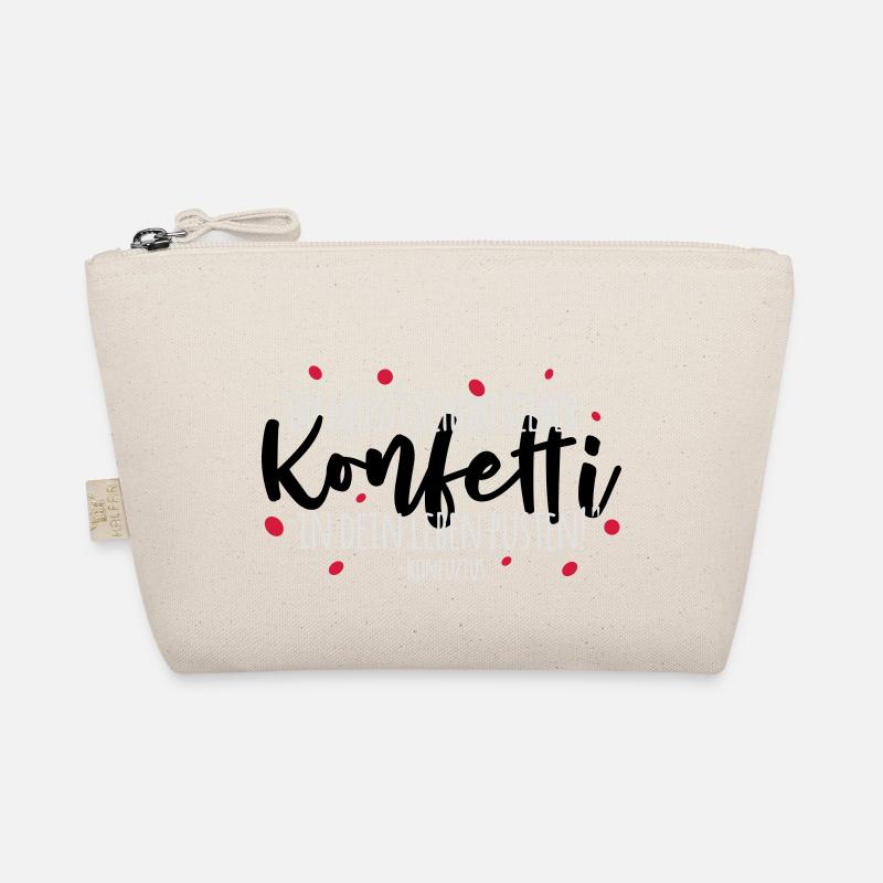 Konfuzius und Konfetti Bio-Täschchen