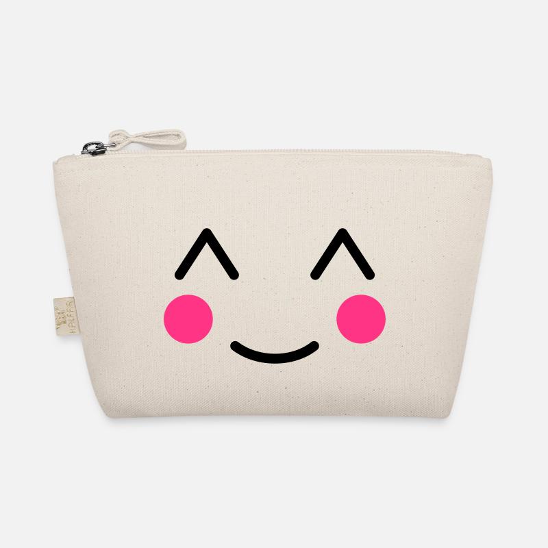 Blush Smiley Organic Pouch