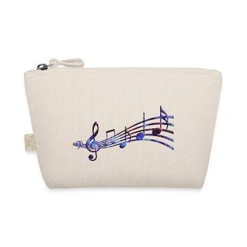 Starry musical reach - Organic Pouch - nature - Front
