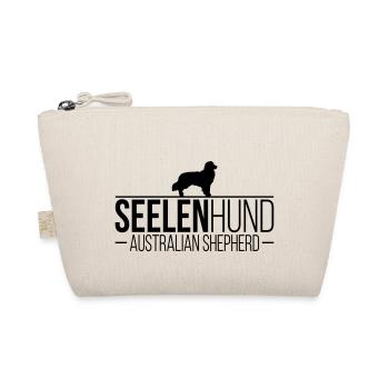 AUSTRALIAN SHEPHERD Seelenhund Hunde Wilsigns - Bio-Täschchen - Natur - Vorne