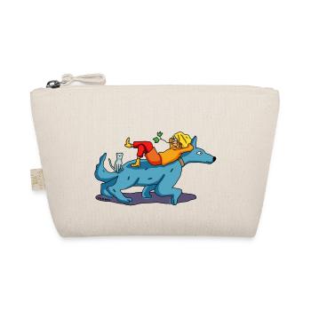 I go on a walk! - Organic Pouch - nature - Front