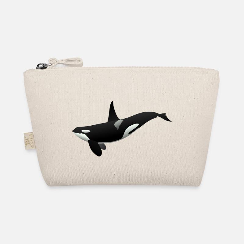 Oki the Killer Whale Orca Organic Pouch