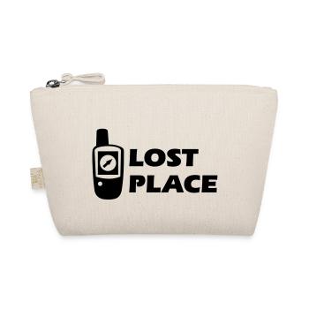 Geocaching GPS Lost Place Cache - Organic Pouch - nature - Front