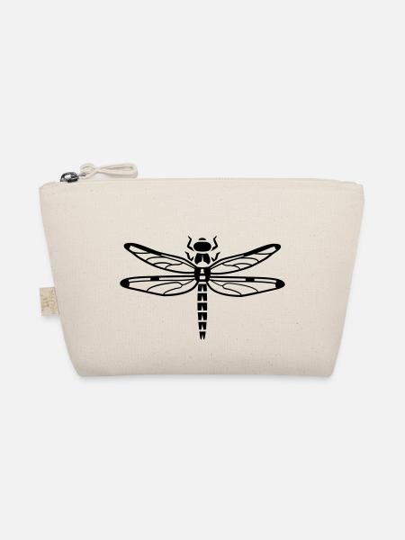 Dragonfly - insect - Organic Pouch - nature
