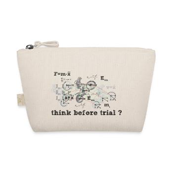 Think before trial? - Organic Pouch - nature - Front