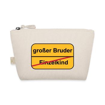 großer Bruder - Bio-Täschchen - Natur - Vorne