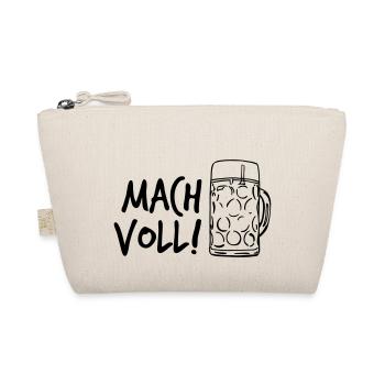 Mach voll! - Bio-Täschchen - Natur - Vorne