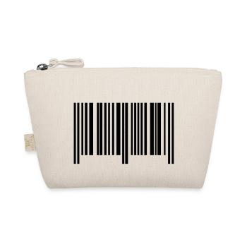 barcode symbol - Bio-Täschchen - Natur - Vorne