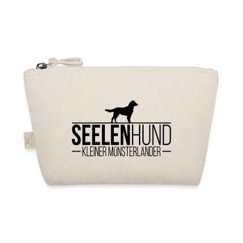 KLEINER MÜNSTERLÄNDER Seelenhund - Bio-Täschchen - Natur - Vorne